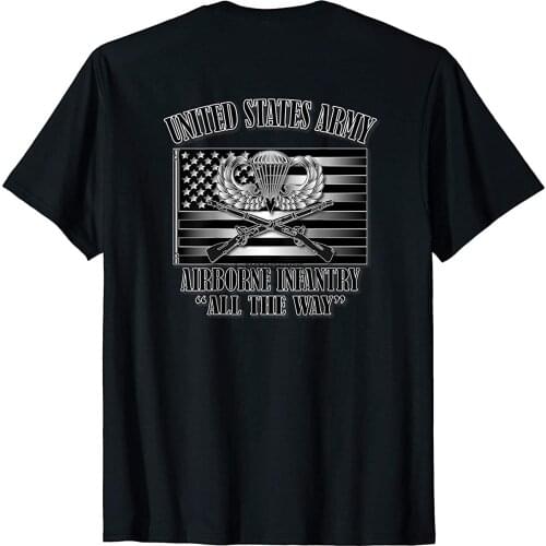 U.S. Army Airborne Infantry (Back Design) T-Shirt