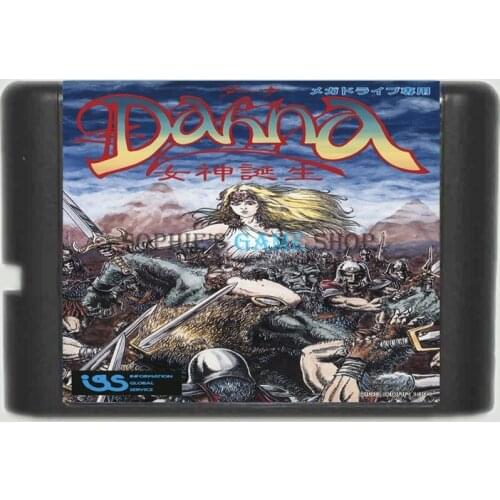 Dahna Game Cartridge Newest 16 bit Game Card For Sega Mega Drive / Genesis System