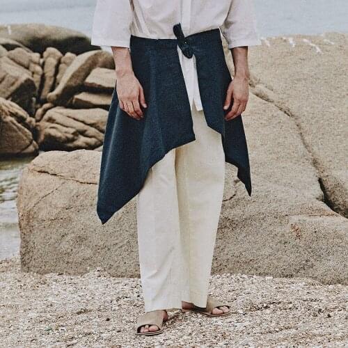 South Korean Hong Kong style retro suit pants drop down casual trousers high waist mens loose large straight wide leg pants