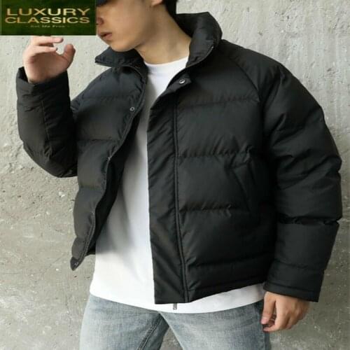 Jacket Winter Men Down Thick Warm Ultralight 90% White Duck Down Coat Male Fashion Mens Clothing Casual Outwear Hiver 005