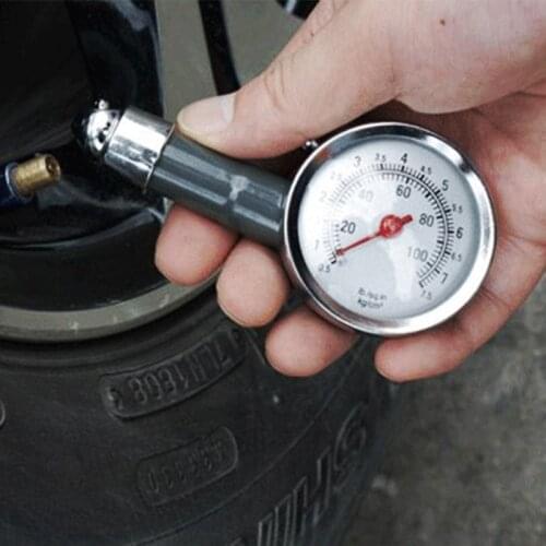 Car Metal Truck Racing Auto Tire Air Pressure Gauge Automobile Tyre Meter Vehicle Tester Monitoring System Measuring Tool Tyres
