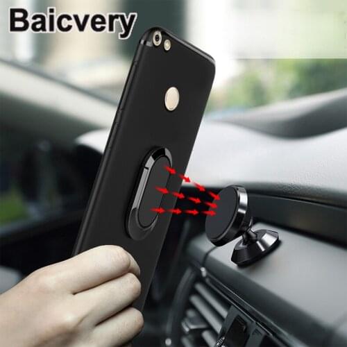 Finger Ring Soft Cover for Highscreen Power Ice max Kickstand Magnetic Bracket Case for Highscreen Power Ice Max 5.3 inch