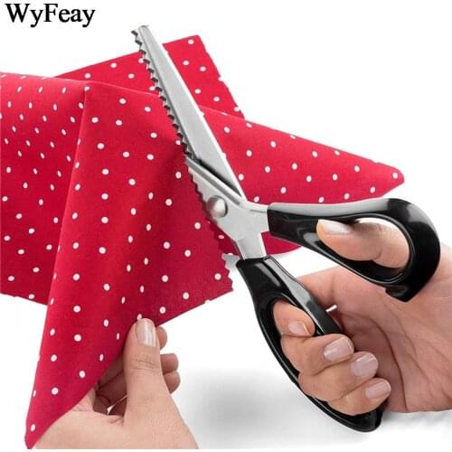 Sewing Dressmaking Tailor scissors Shear Pinking Scissor Leather Handicraft Upholstery Tool Sewing Accessories fabric scissors