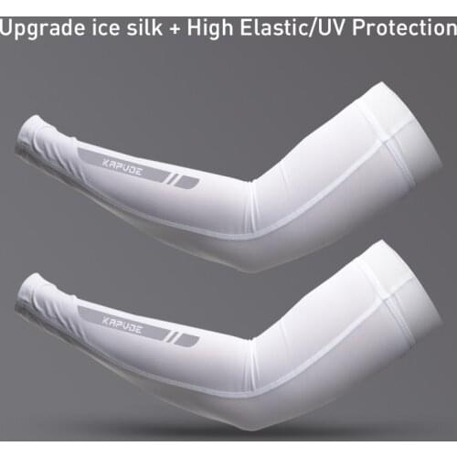 Cool Arm Cycling Sleeves New Sleeves Bicycle Sleeves for Men UV Protection Running Sunscreen Women Warmer Mtb Arm Cover Cuff