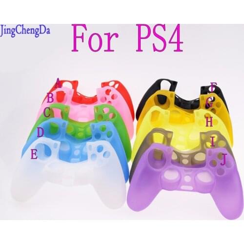 JCD Silicone Analog Joystick High quality Grip Caps Protective Skin Cover Case For Sony Playstation Dualshock 4 PS4 Cont