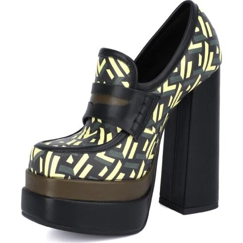 YRANWQIU Leather Pumps