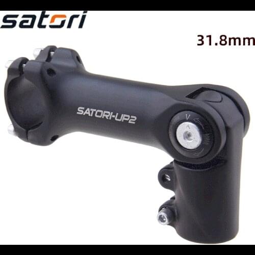 SATORI UP2 Adjustable Height Riser Stem Bicycle 31.8mm Bicycle Accessories Mountain Bike Aluminum Alloy Bicycle Parts UP3 BMX