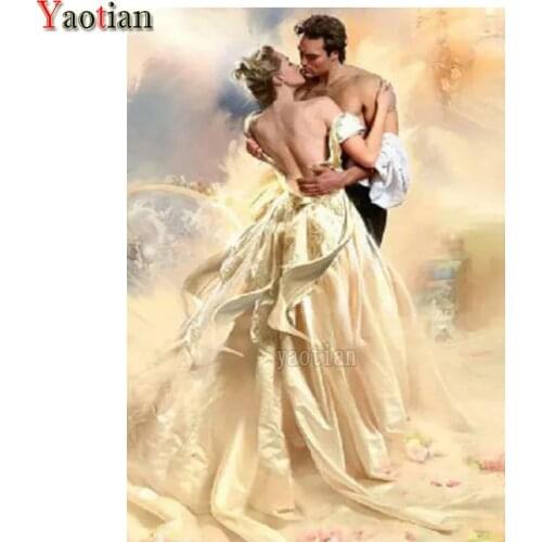 Diamond Embroidery Beautiful Sexy Lovers Kiss Picture 5D Diamond Painting Full Drill Square Rhinestones Diamond Mosaic Decor New