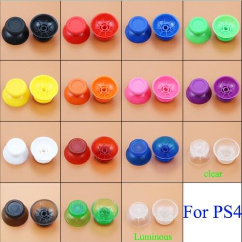 3D Analog Joystick thumb stick grips Cap Buttons Gamepad Parts Thumbsticks for Sony PlayStation PS4 DS4 Controller
