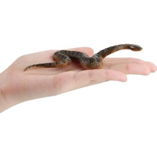 Simulation Of Wild Reptile Snake Model Green Forest Anaconda Childrens Cognitive Static Solid Tricky Spoof Toy