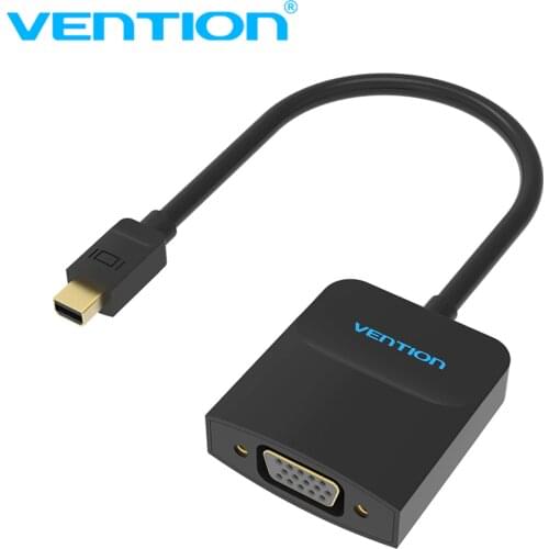 Vention Thunderbolt To VGA Converter Mini Displayport To VGA Adapter Displayport to VGA Cable For Apple Macbook Air Pro iMac Mac