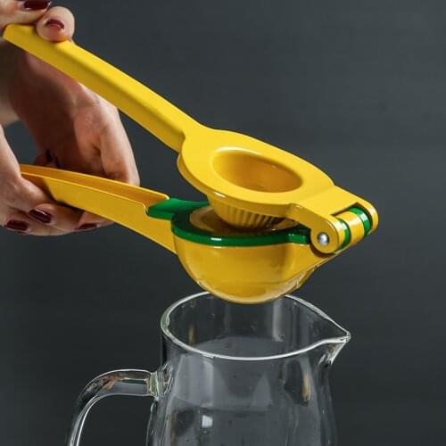 Creative Thickening Zinc Alloy Lemon Squeezer Manual Complementary Food Fresh Fruit Lemon Juicer Juicer Squeezer