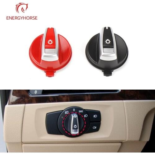 Headlight Lamp Switch Knob Button Cap For BMW 1 3 Series E90 E91 X1 E84 E82 E88 318 320 325 330 335