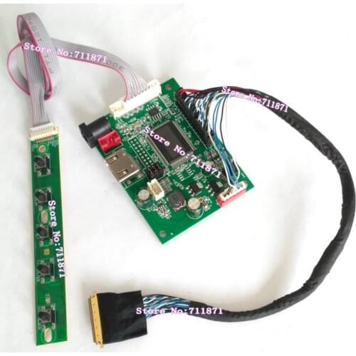 LVDS 2ch 6Bit 0.5 Pitch 40Pin I-PEX 20453-040T HDMI Drive Board Plate 1600*900 17.3 40P 20455-040E Lcd Screen HDMI Control Board
