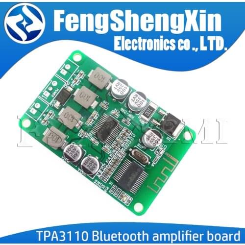 New TPA3110 2X15W Wireless Bluetooth Audio Power Amplifier Board Dual Channel Amp Module for 4/6/8/10 Ohm Speaker DC 10-25V