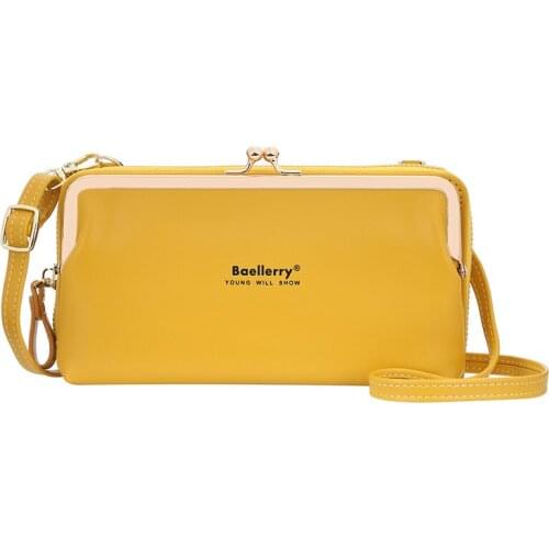 New Fashion Mobile Phone Bag Women Messenger Bag Luxury Handbags Women Bags Designer Shoulder Bag Mini Crossbody Bag Long Wallet