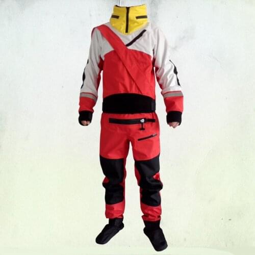 New full dry suit front Tizip enter zipper with hood drysuits, dry suits for whitewater,kayak,sailing,fishing