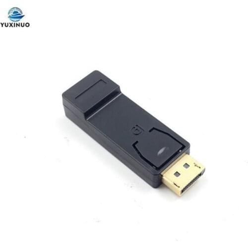 DP To HDMI-Compatible HD 1080P Display Port DP Male To HDMI-Compatible Female Cable Adapter Golden Plated For HDTV PC