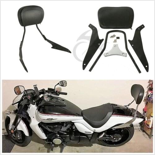 Motorcycle Detachable Sissybar Sissy Bar Backrest For Suzuki Boulevard M109R 2006-2020 2015 black/chrome