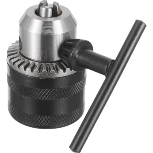 1.5-10mm Drill Chuck Keys M10 X 1.5 Thread Metal Keyed Drill Bit Chuck Set For 100 Angle Grinder Tools 3/8-24UNF Thread