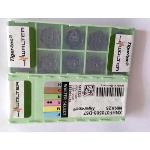 10PCS CARBIDE INSERT XNHF070508-D57 WKK25