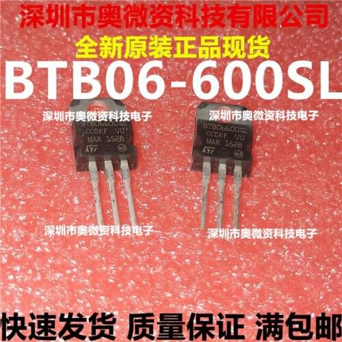 100% Original In Stock New BTB06-600SL TO-220 6A600V