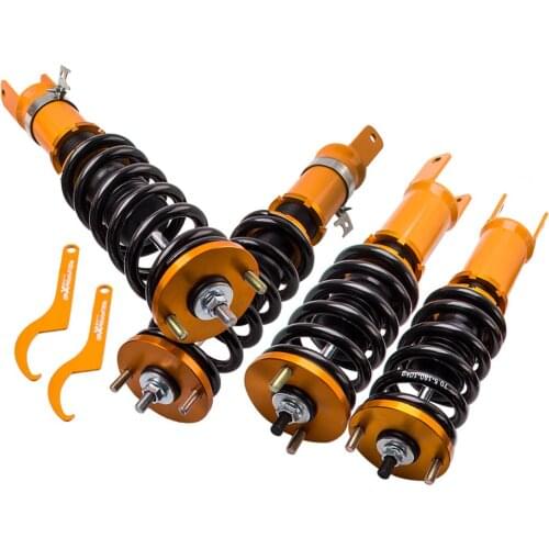 4pcs Complete Coilover Suspension For Honda S2000 2D 2000-2009 AP1 AP2 Shock Absorber Struts Kit adj.height
