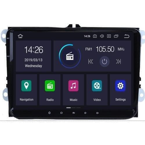PX5 9" Android 10 8 Core Car dvd Player 32G ROM 4G RAM Radio For VW Tiguan Touran Jetta Passat Polo Golf Skoda Superb Octavia