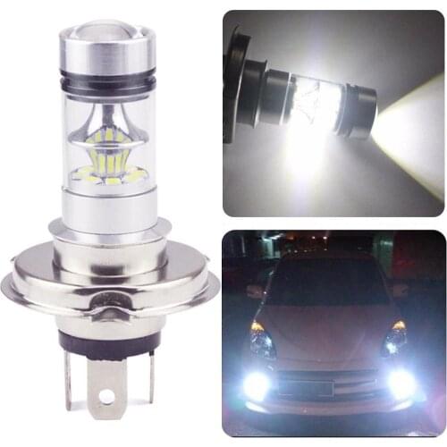 Car Lights H7/H4 100W 20LED 3030 Bulbs for Fog Lights LED Bulb Auto Lamp Day Running Light