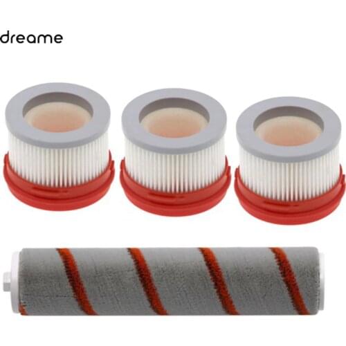 For Xiaomi Dreame V8 V9 V9P V10 Household Handheld Vacuum Cleaner Accessories Hepa Filter Roller Brush Parts