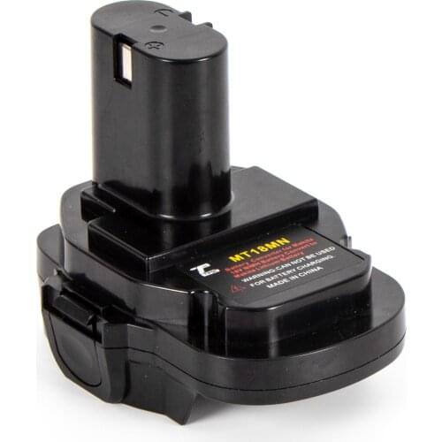 DM18BSL for Bosch 18V Tool Battery Batteries Adapter Converter Used To for Milwakee 18V M18 and For Dewalt 20V Li-ion Battery
