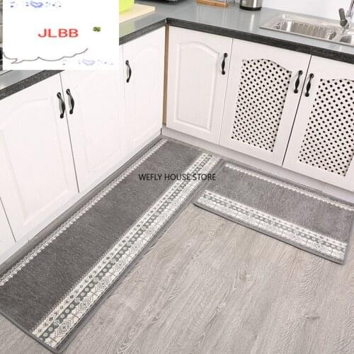 Bubble Kiss 2020 Nordic Style Geometric Pattern Kitchen Mat Non-slip Modern Minimalist Kitchen Mats Home Decor Floor Mats