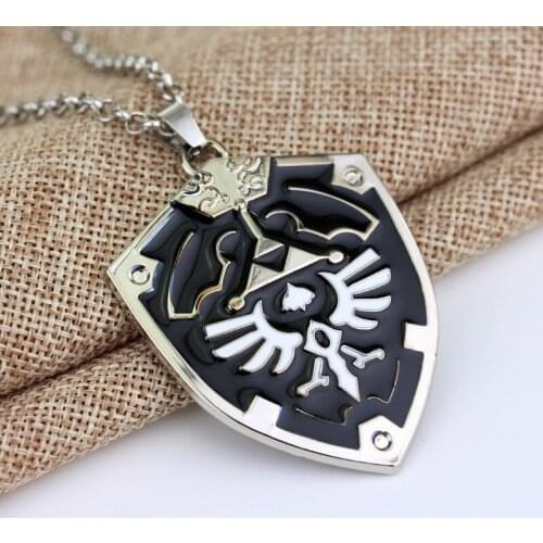 Metal Game The Legends-Zeldas Chains Necklaces Цепь На Шею Necklace Women Neck Chains Mens Boyfriend Gift