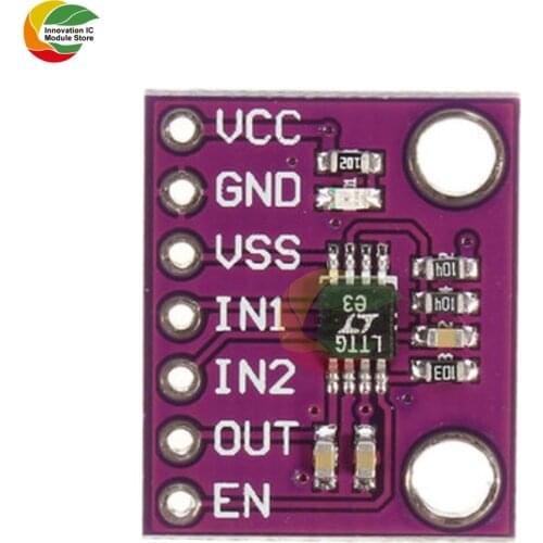 Ziqqucu LTC1966 Converter Module Accurate Micropower Delta Sigma RMS to DC Converter Breakout Board Module for Adruino