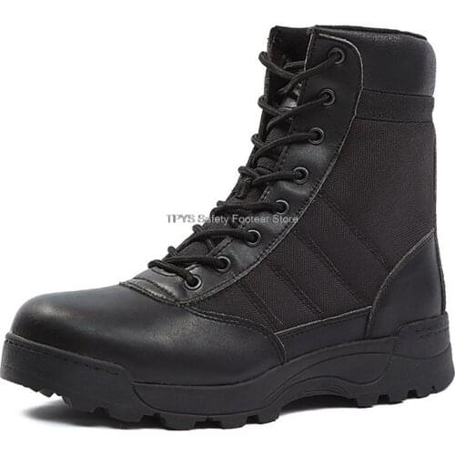 Mens Boots Desert Tactical Military Boots Outdoor Combat Boots Fashion Motorcycle Men Combat Ankle Military Army Boots Male