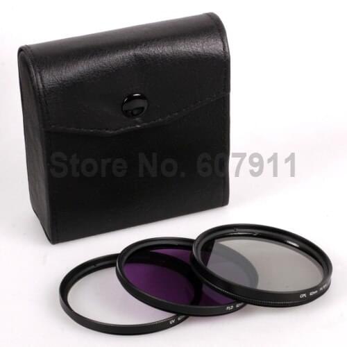 55mm UV CPL FLD Lens Filter Kit for Nikon D5600 D5500 D5300 D5200 D5100 D3200 D3400 D3300 D3100 D750 With AF-P DX 18-55mm Lens