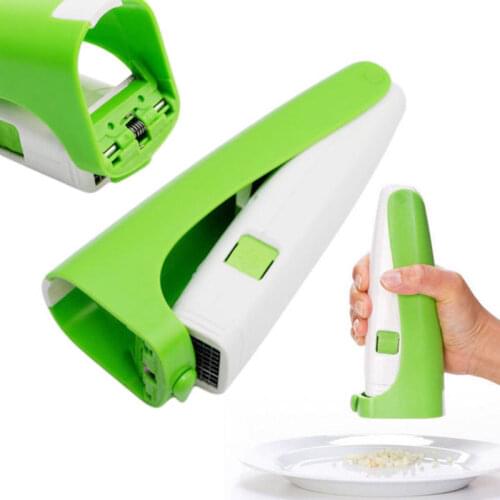 NEW Multi-function Garlic Cutter Professional Magic Garlic Cube Grip Press