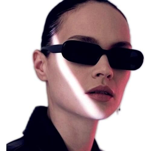 ONEVAN Vintage Sunglasses Women Oval Women Glasses Luxury Eyewear Women/Men Brand Designer Eyewear Women Small Frame Okulary