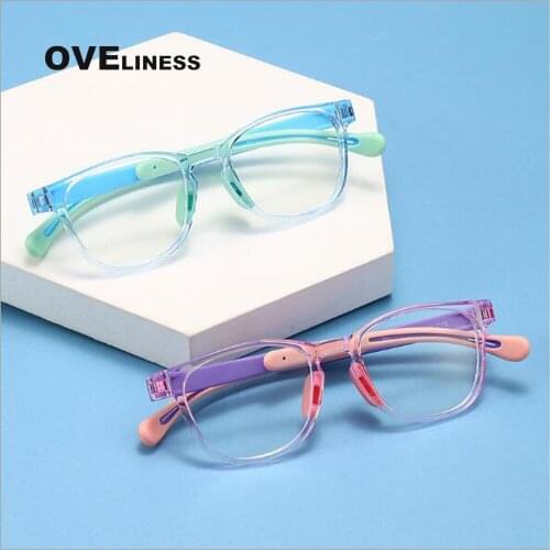Optical Children glasses frame for boy girl kids TR90 eyeglasses frames Myopia Prescription eye glasses eyewear Spectacles 2021