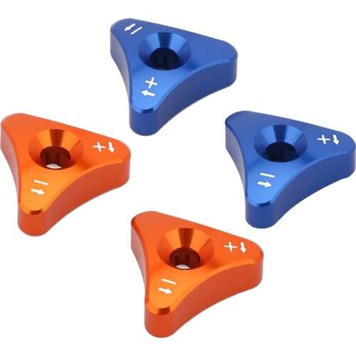 Front Shock Absorber Knob Adjuster For KTM Husaberg Husqvarna SX SXF EXC XCW 125-530 690 SUPERMOTO ENDURO DUKE SMC WP 48MM Forks