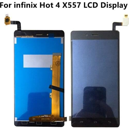 Full LCD for Infinix Hot 4 X557 LCD Display and Touch Screen Assembly Hot4 X557 LCD Screen Complete Replacement Phone Parts