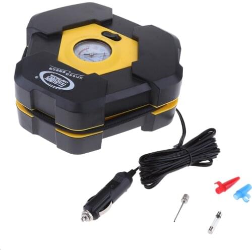 Portable Air Compressor Pump, Auto Digital Tire Inflator, 12V 150 PSI Tire Pump for Car, Truck, Bicycle, and Other Inflatables