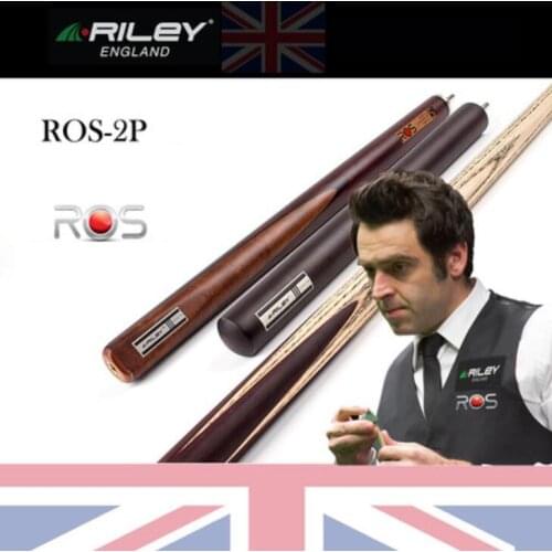 RILEY ROS-2P Snooker Cue 3/4 Split 10mm Deer Master Tip Professional Ashwood Shaft Billar Accu-loc Joint with 12‘’ Extension