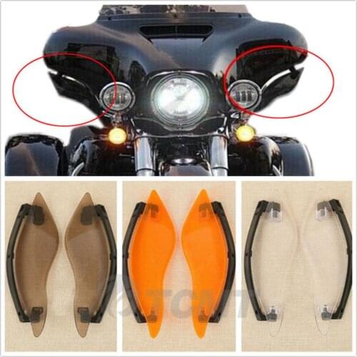 Motorcycle Adjustable Windshield Air Deflector For Harley Electra Glide Street Glide Ultra 2014-2020