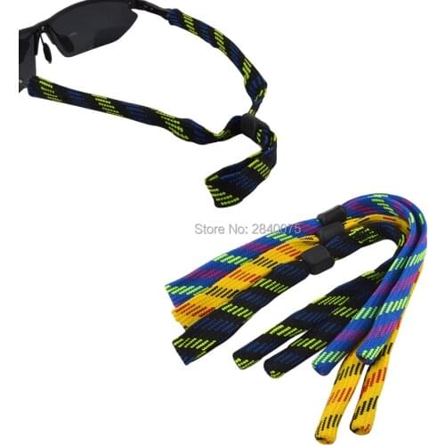 Retail Fashion adjustable sport eyeglass sunglasses neck string cord outdoor eyewear lanyard holder 3colors