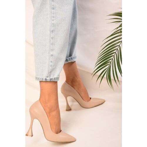 Shoeberry Women Complexion Skin Classic High-Heeled Shoes