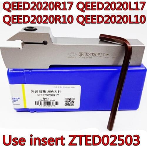 QEED2020R10 QEED2020L10 QEED2020R17 QEED2020L17 Use insert ZTED02503 100% original Zcc.ct turning tool bar Free shipping