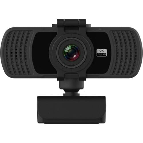 2K Webcam Web Camera With Microphone Rotatable USB Cameras For Computer PC Live Broadcast Video Conference
