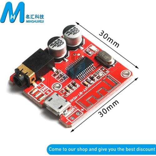 XY-BT-Mini Bluetooth Audio Receiver board Bluetooth 4.1 MP3 MP4 lossless decoder board Wireless Stereo Music Module 3.7-5V