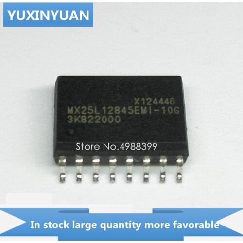 YUXINYUAN 10PCS/LOT MX25L12845EMI-10G MX25L12845EMI 10G MX25L12845EMI10G 25L12845EMI-10G 25L12845EMI SSOP16 in stock in stock